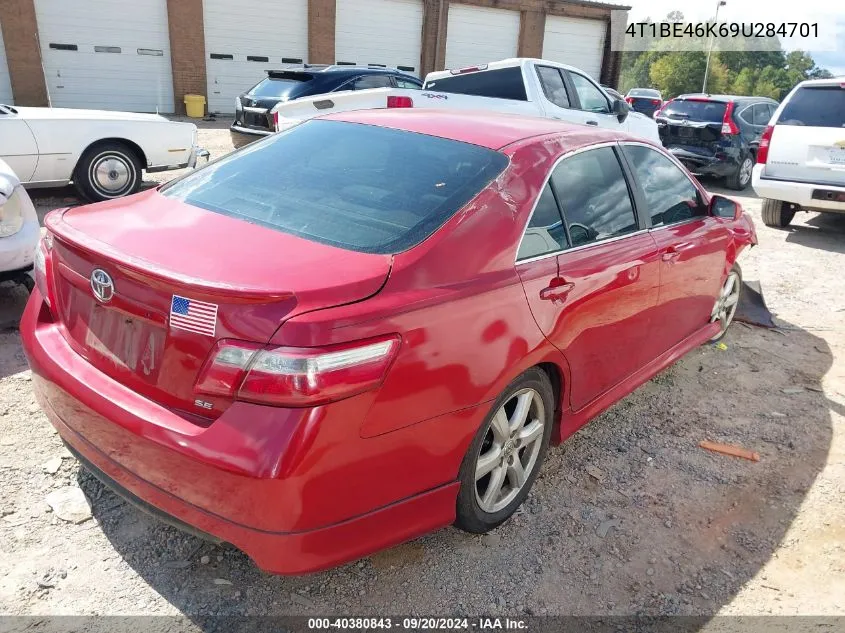 4T1BE46K69U284701 2009 Toyota Camry Se