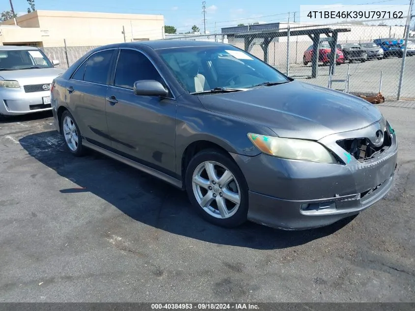 2009 Toyota Camry Se VIN: 4T1BE46K39U797162 Lot: 40384953