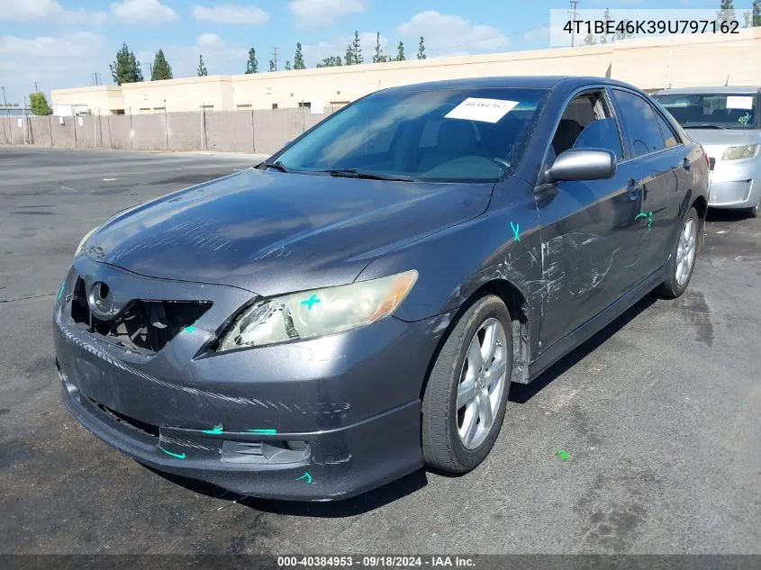 2009 Toyota Camry Se VIN: 4T1BE46K39U797162 Lot: 40384953