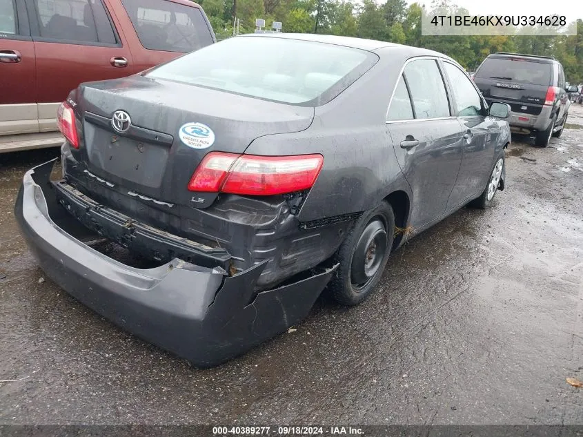 2009 Toyota Camry Le VIN: 4T1BE46KX9U334628 Lot: 40389277