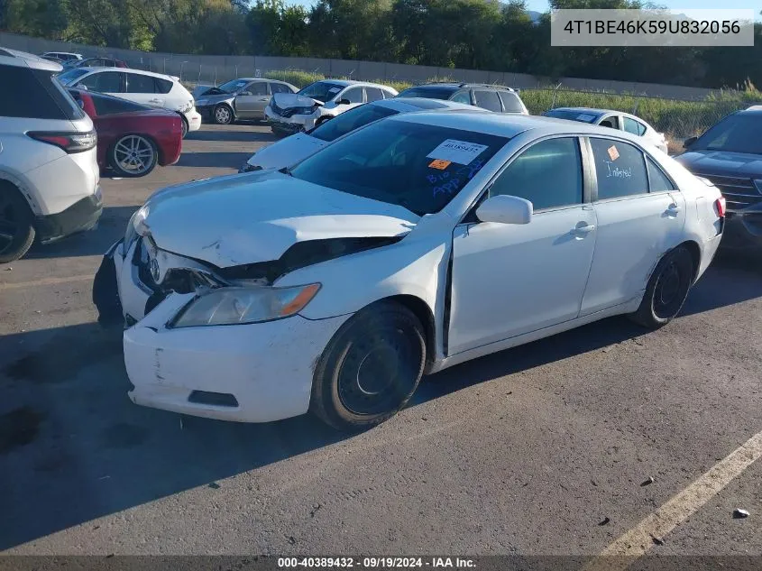 2009 Toyota Camry Le VIN: 4T1BE46K59U832056 Lot: 40389432