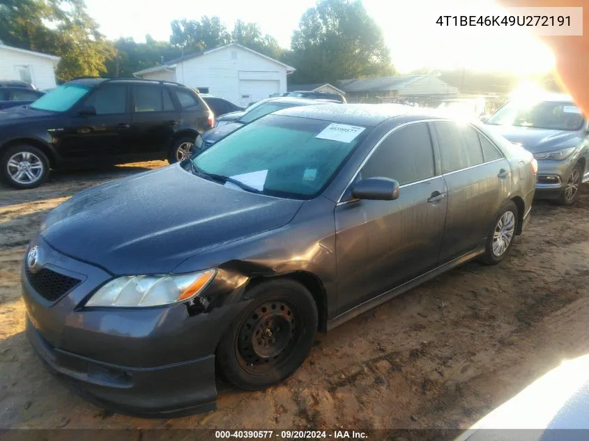 2009 Toyota Camry Se VIN: 4T1BE46K49U272191 Lot: 40390577