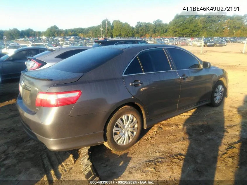 4T1BE46K49U272191 2009 Toyota Camry Se