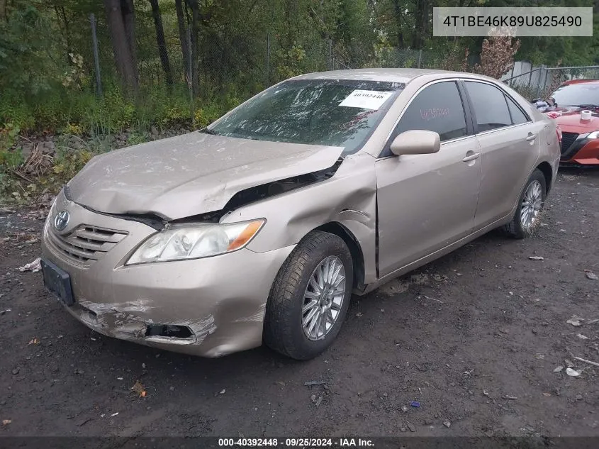 2009 Toyota Camry Le VIN: 4T1BE46K89U825490 Lot: 40392448