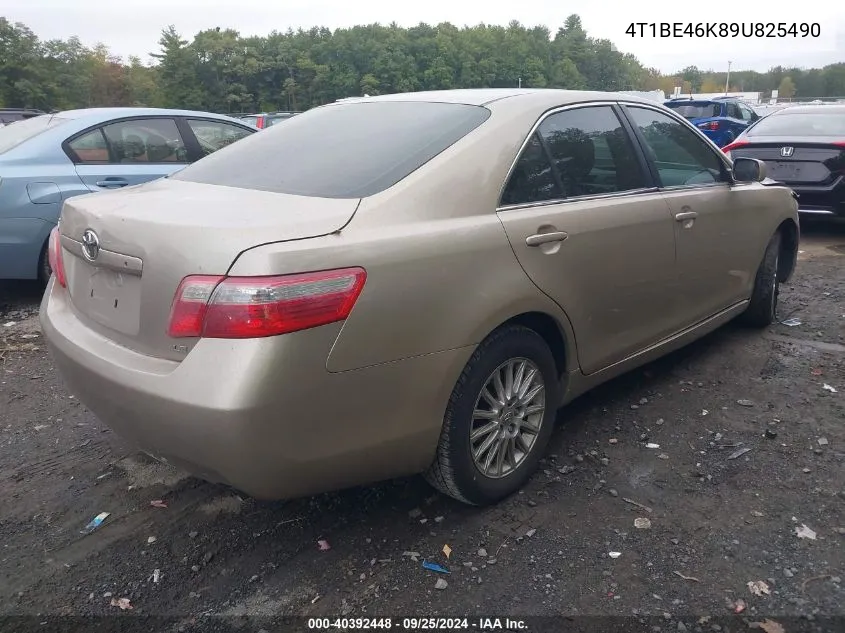 4T1BE46K89U825490 2009 Toyota Camry Le