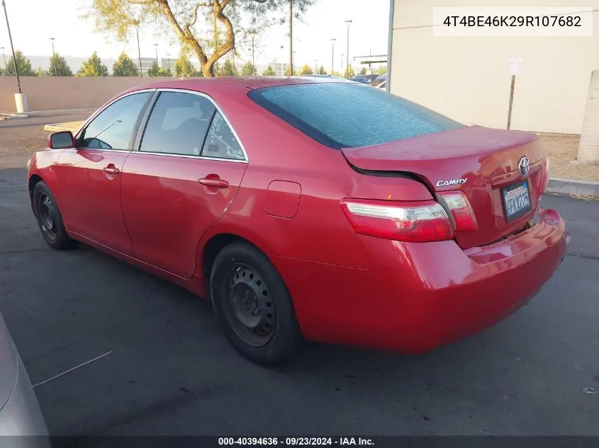 2009 Toyota Camry Se/Le/Xle VIN: 4T4BE46K29R107682 Lot: 40394636