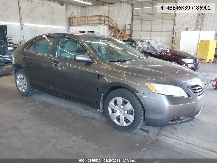 4T4BE46K39R136902 2009 Toyota Camry Le