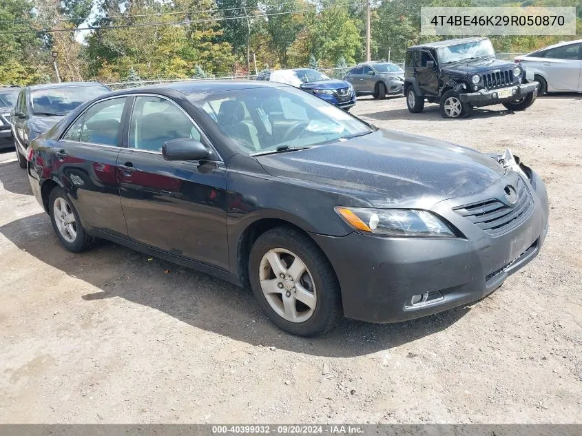 4T4BE46K29R050870 2009 Toyota Camry Le