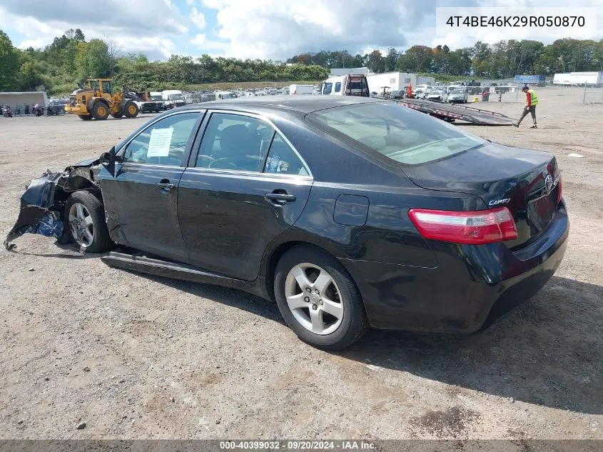 2009 Toyota Camry Le VIN: 4T4BE46K29R050870 Lot: 40399032