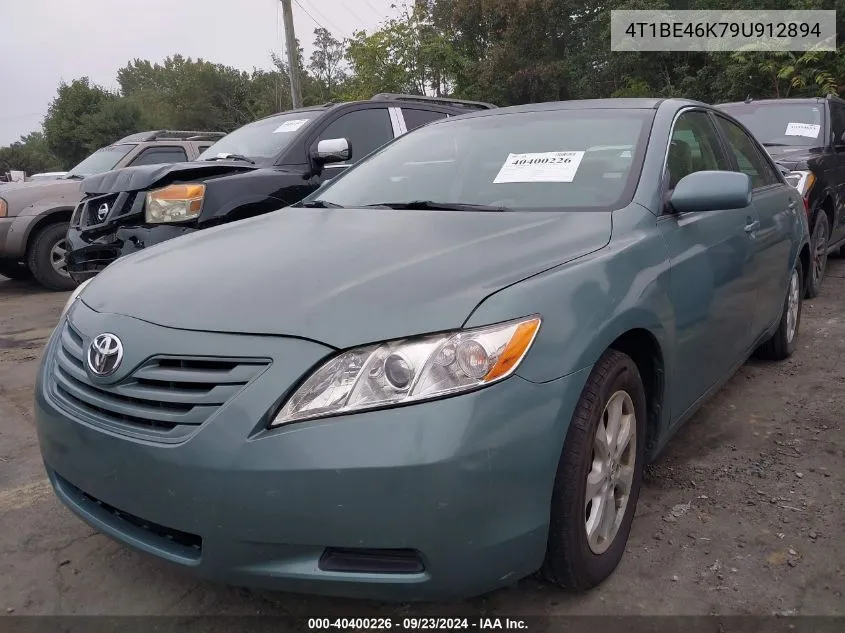 2009 Toyota Camry Le VIN: 4T1BE46K79U912894 Lot: 40400226