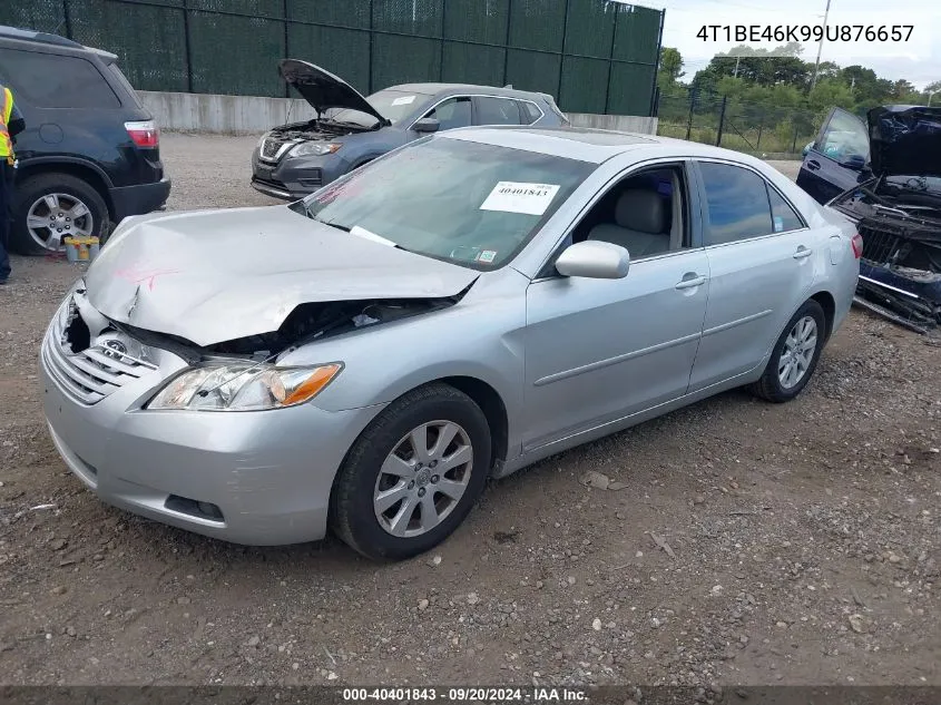 2009 Toyota Camry Xle VIN: 4T1BE46K99U876657 Lot: 40401843