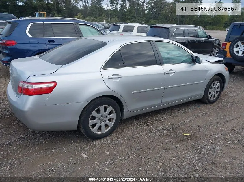 2009 Toyota Camry Xle VIN: 4T1BE46K99U876657 Lot: 40401843