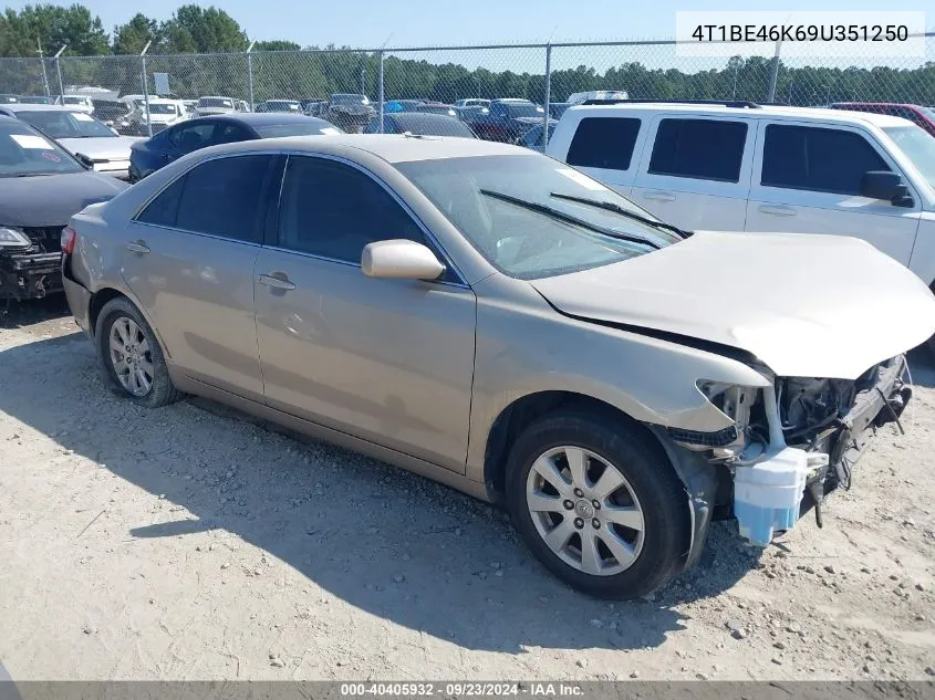 2009 Toyota Camry VIN: 4T1BE46K69U351250 Lot: 40405932