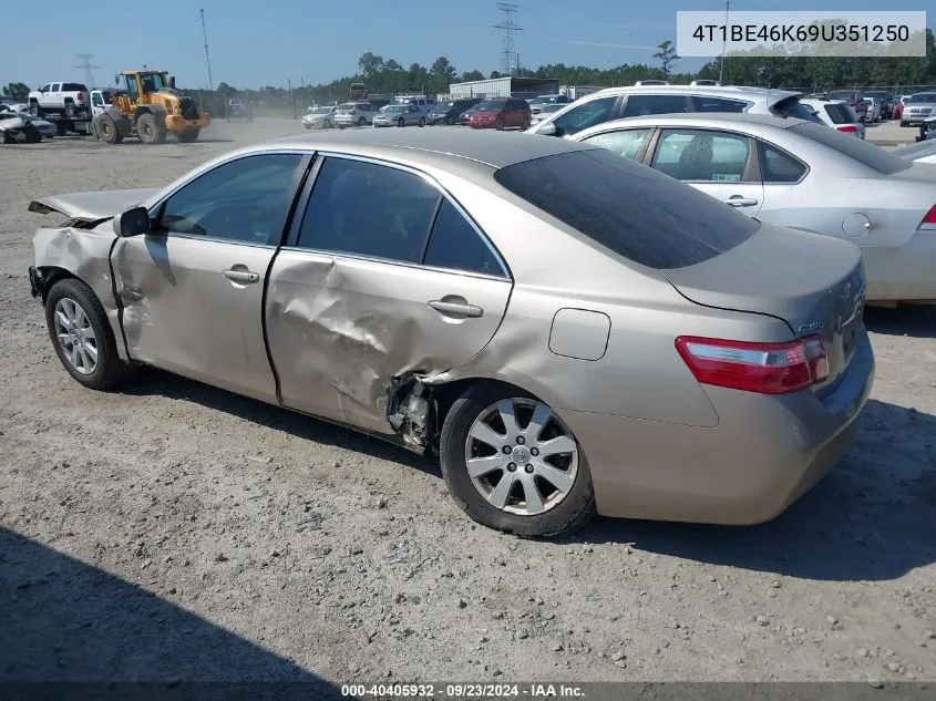 2009 Toyota Camry VIN: 4T1BE46K69U351250 Lot: 40405932