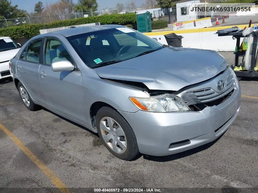 2009 Toyota Camry Le VIN: JTNBE46K693169554 Lot: 40405972