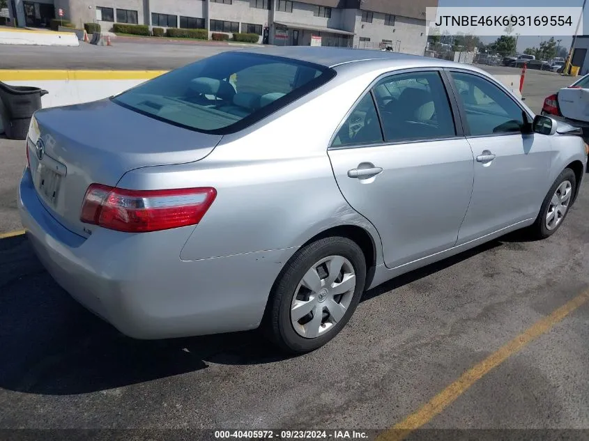 2009 Toyota Camry Le VIN: JTNBE46K693169554 Lot: 40405972