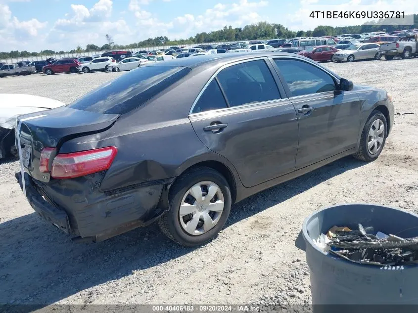 4T1BE46K69U336781 2009 Toyota Camry Le