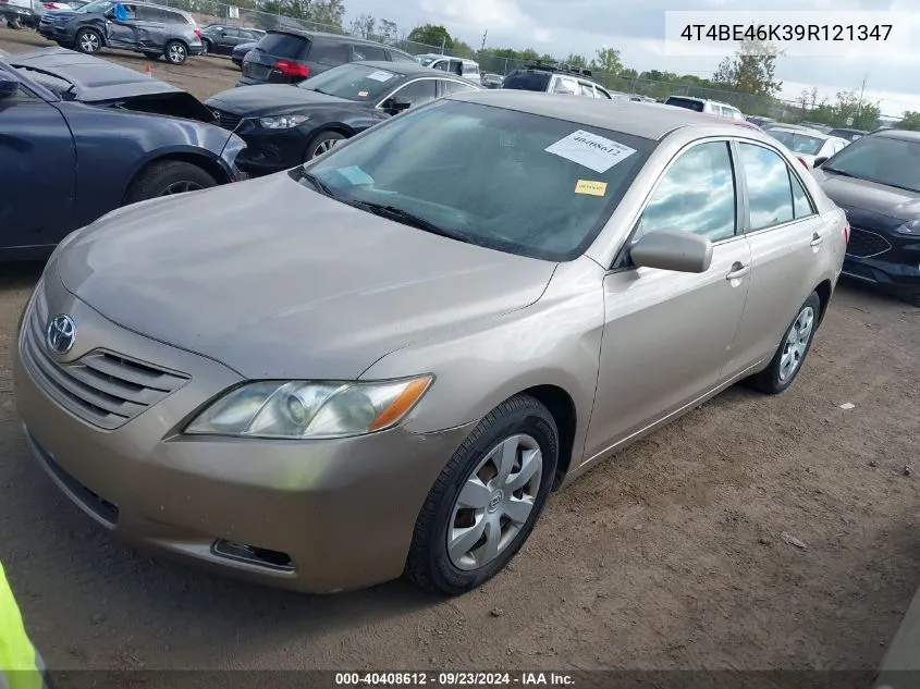 4T4BE46K39R121347 2009 Toyota Camry Le