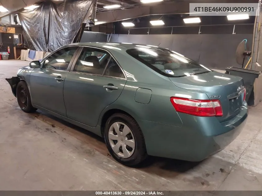 2009 Toyota Camry Le VIN: 4T1BE46K09U900991 Lot: 40413630