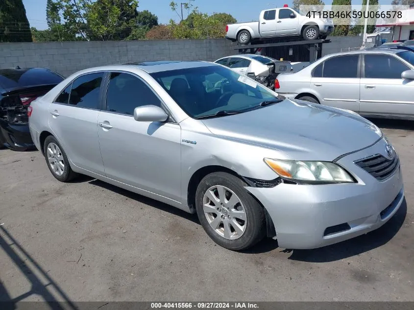 2009 Toyota Camry Hybrid VIN: 4T1BB46K59U066578 Lot: 40415566