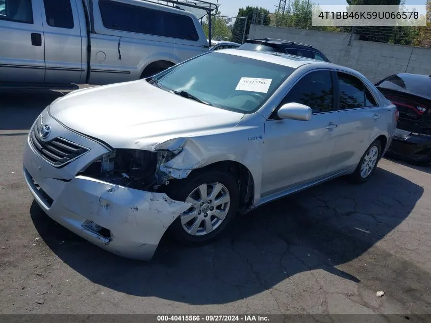 2009 Toyota Camry Hybrid VIN: 4T1BB46K59U066578 Lot: 40415566