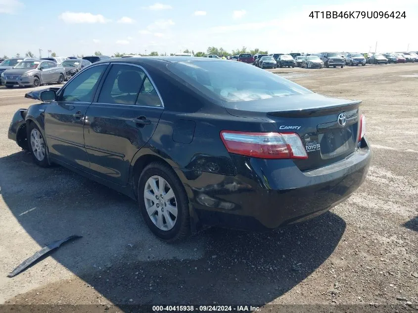 4T1BB46K79U096424 2009 Toyota Camry Hybrid