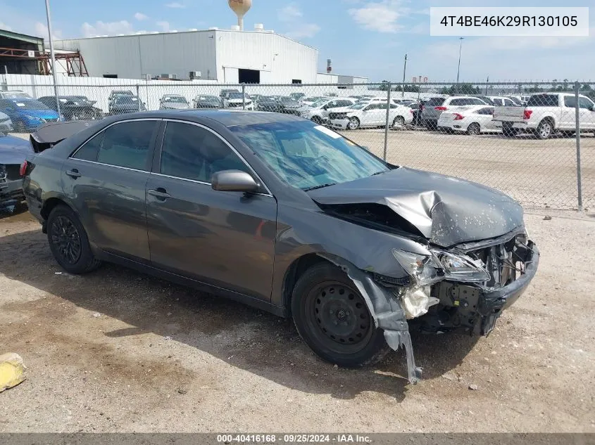 2009 Toyota Camry Le VIN: 4T4BE46K29R130105 Lot: 40416168