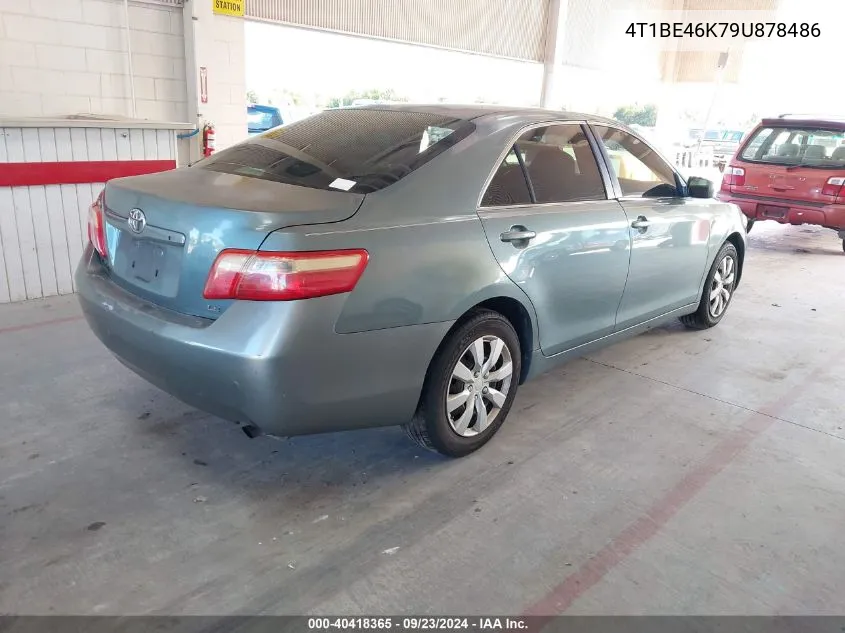 4T1BE46K79U878486 2009 Toyota Camry Le