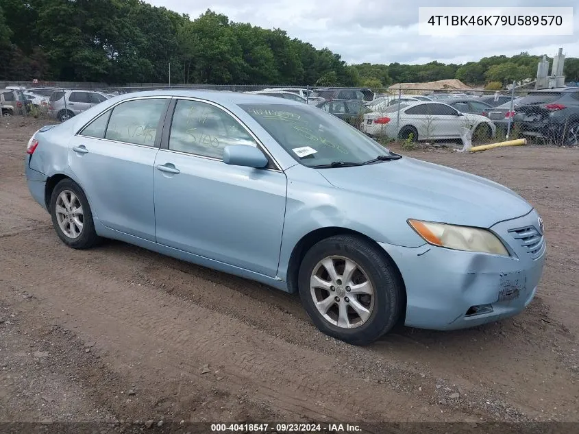 2009 Toyota Camry Le V6 VIN: 4T1BK46K79U589570 Lot: 40418547