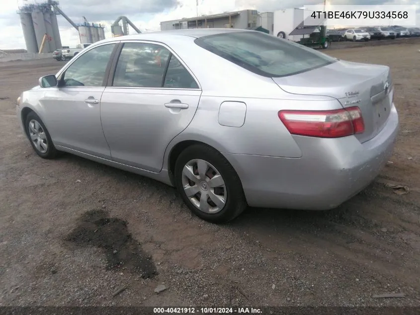 2009 Toyota Camry Se/Le/Xle VIN: 4T1BE46K79U334568 Lot: 40421912