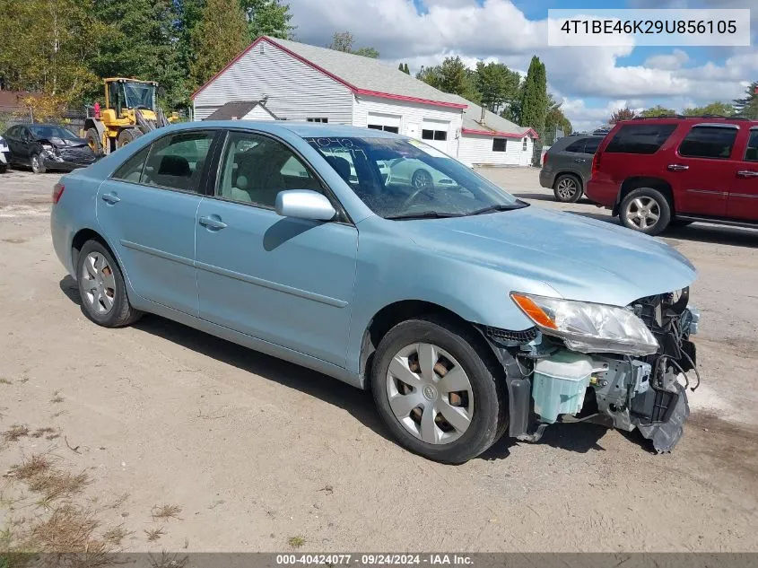 2009 Toyota Camry Le VIN: 4T1BE46K29U856105 Lot: 40424077