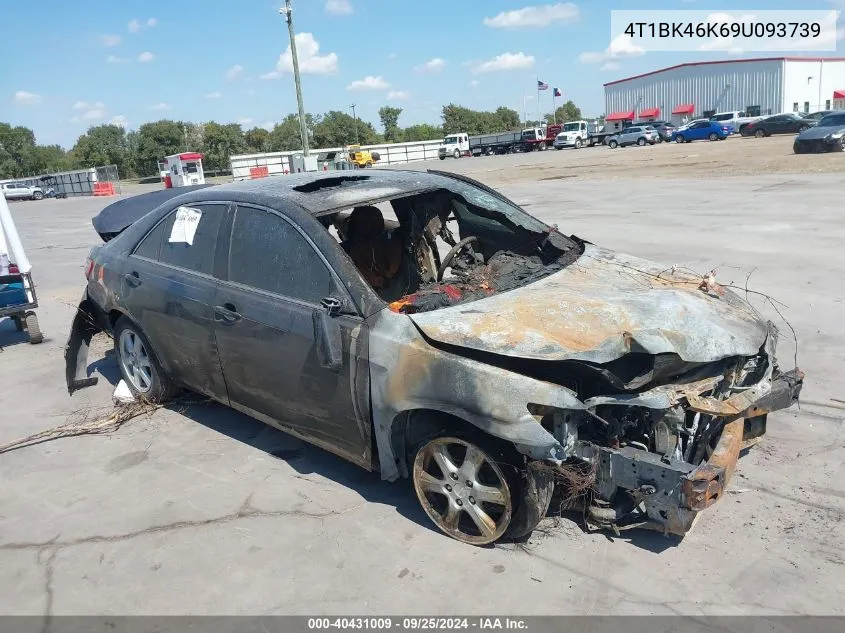 4T1BK46K69U093739 2009 Toyota Camry Le V6