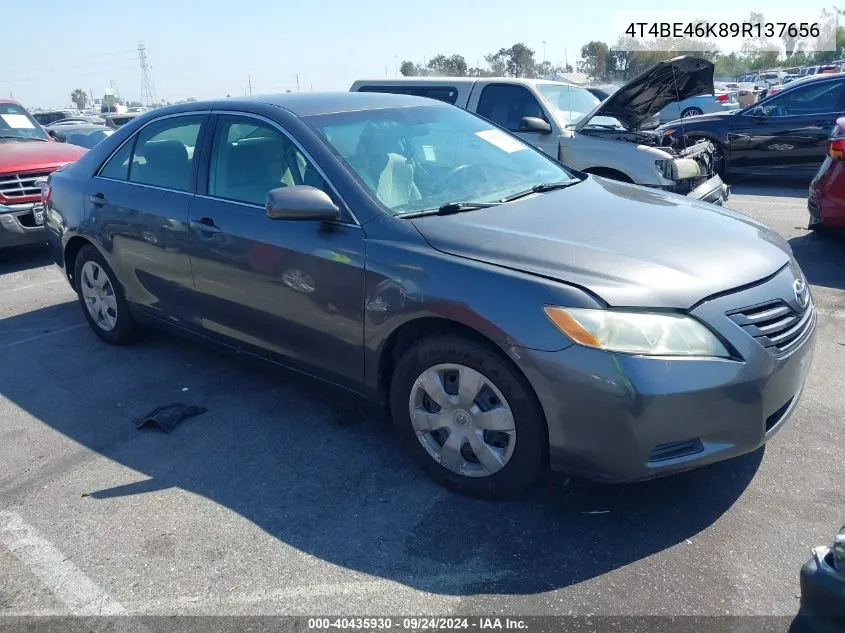 4T4BE46K89R137656 2009 Toyota Camry Le