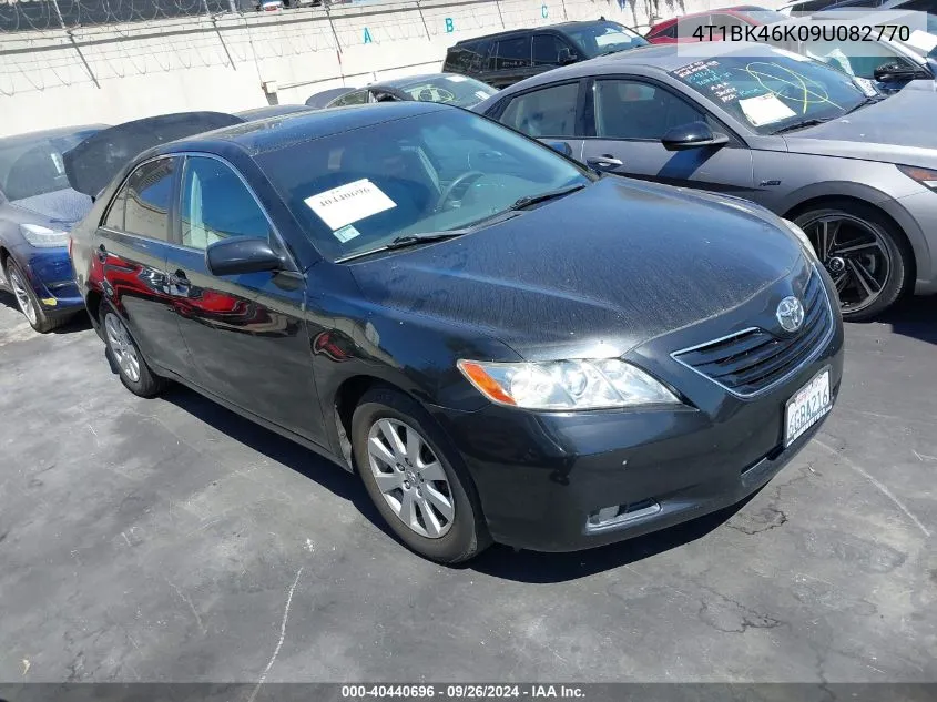 2009 Toyota Camry Se/Le/Xle VIN: 4T1BK46K09U082770 Lot: 40440696