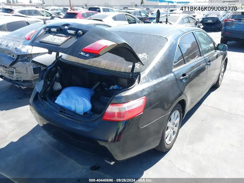 2009 Toyota Camry Se/Le/Xle VIN: 4T1BK46K09U082770 Lot: 40440696