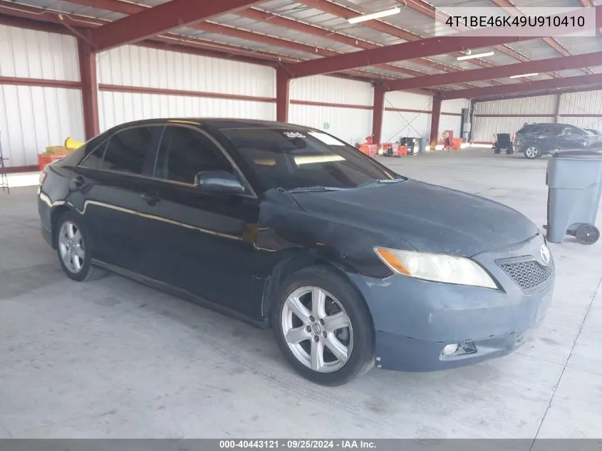 2009 Toyota Camry Se VIN: 4T1BE46K49U910410 Lot: 40443121