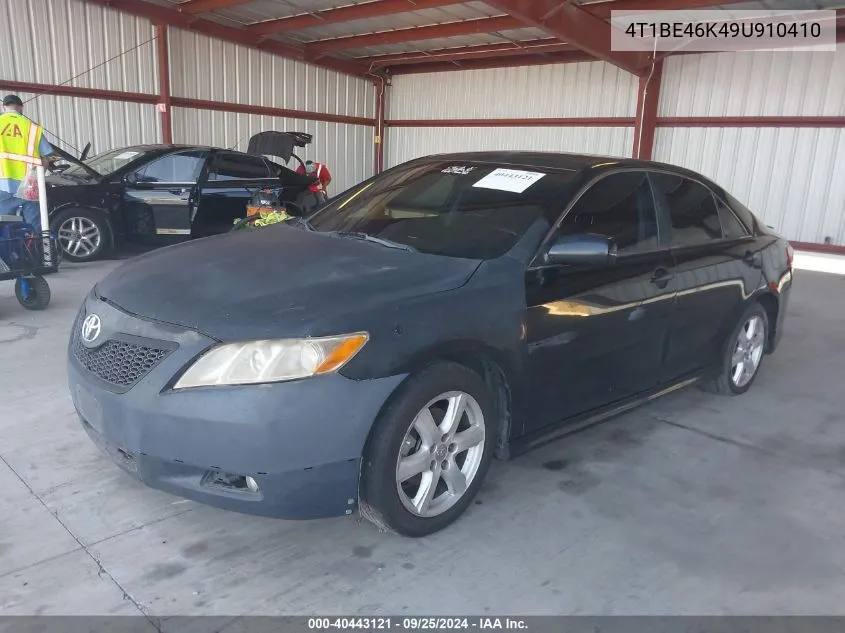 2009 Toyota Camry Se VIN: 4T1BE46K49U910410 Lot: 40443121