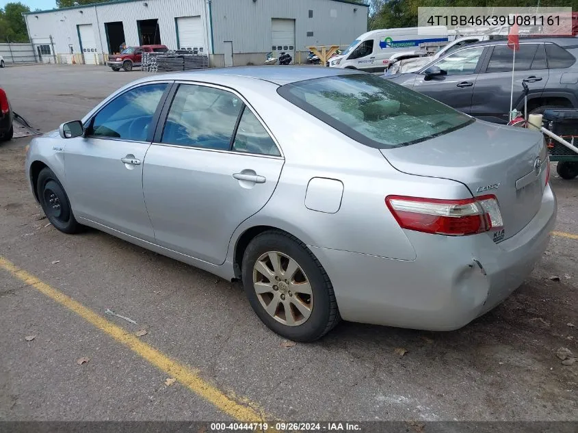 4T1BB46K39U081161 2009 Toyota Camry Hybrid