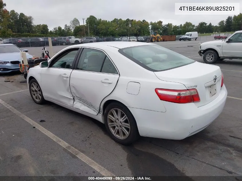 4T1BE46K89U825201 2009 Toyota Camry Se/Le/Xle