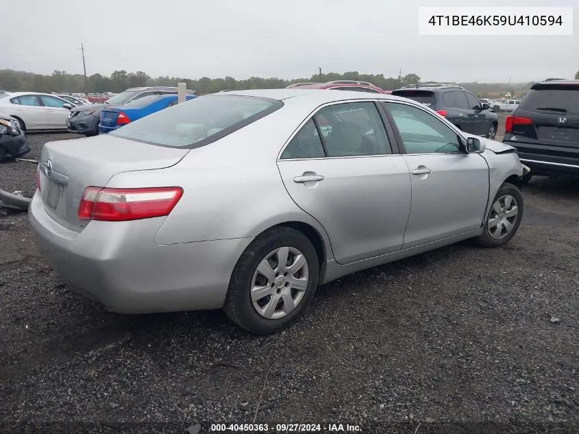 2009 Toyota Camry Le VIN: 4T1BE46K59U410594 Lot: 40450363