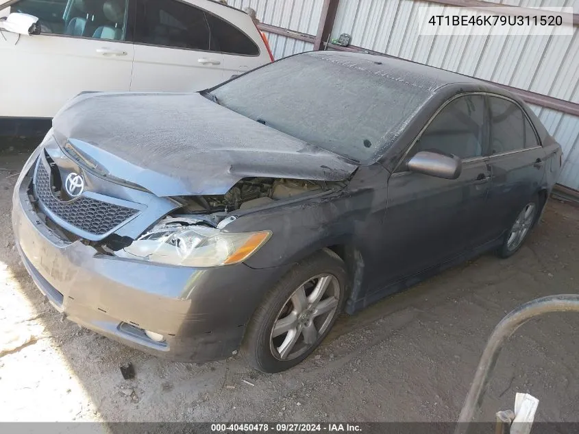 2009 Toyota Camry Se/Le/Xle VIN: 4T1BE46K79U311520 Lot: 40450478