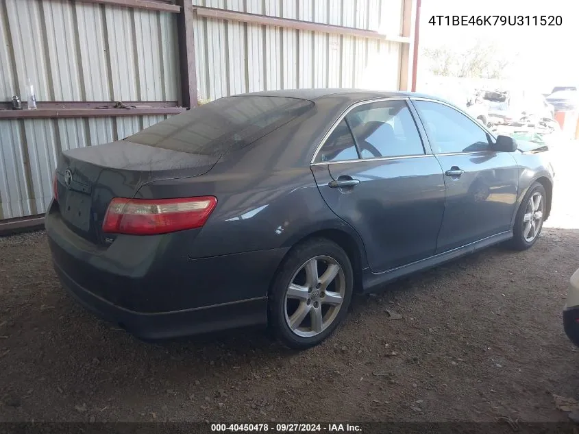 4T1BE46K79U311520 2009 Toyota Camry Se/Le/Xle