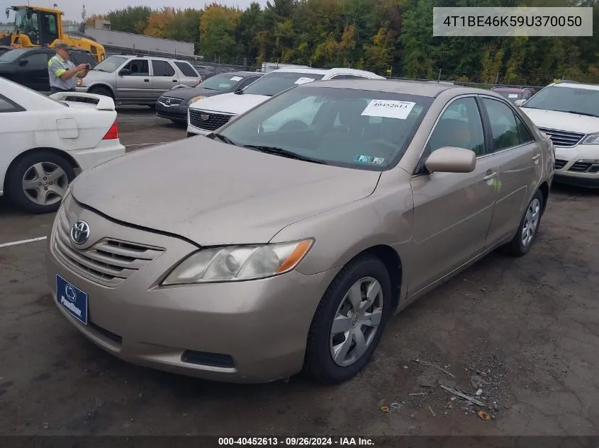 2009 Toyota Camry Se/Le/Xle VIN: 4T1BE46K59U370050 Lot: 40452613