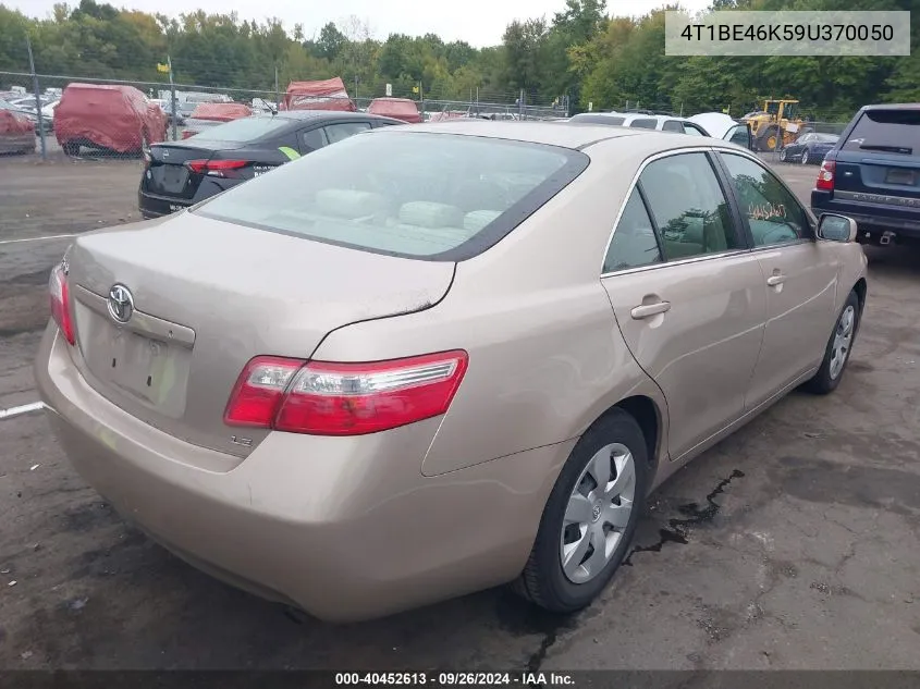 2009 Toyota Camry Se/Le/Xle VIN: 4T1BE46K59U370050 Lot: 40452613