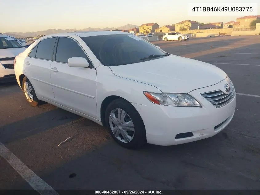 2009 Toyota Camry Hybrid Hybrid VIN: 4T1BB46K49U083775 Lot: 40452857