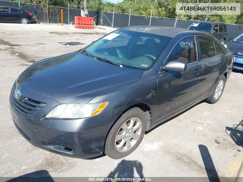 2009 Toyota Camry Le VIN: 4T4BE46K19R056143 Lot: 40452976