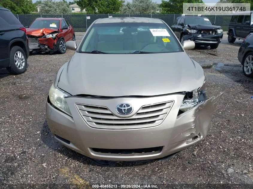 4T1BE46K19U361748 2009 Toyota Camry