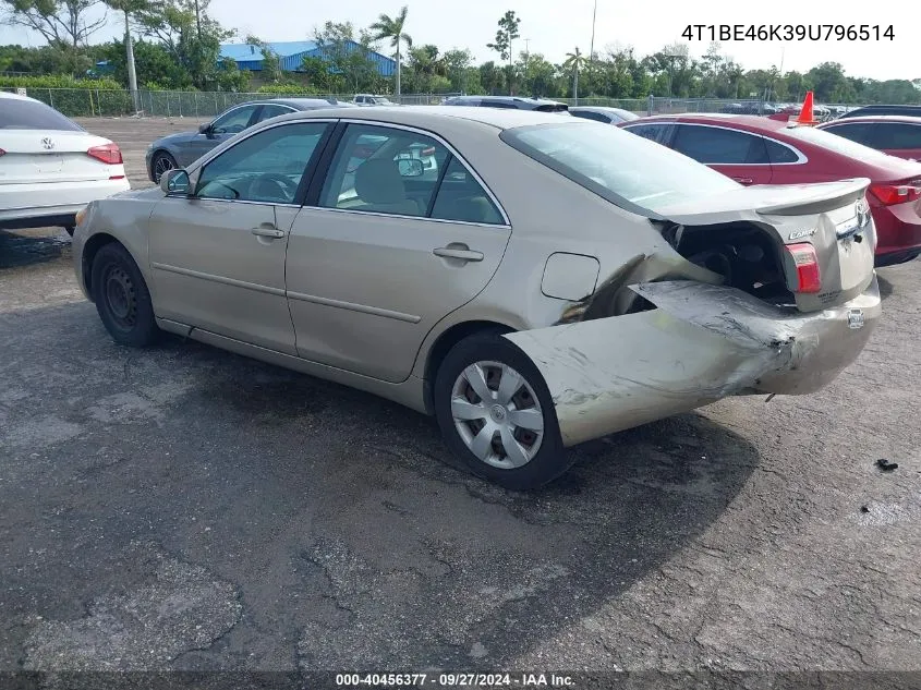 4T1BE46K39U796514 2009 Toyota Camry Le