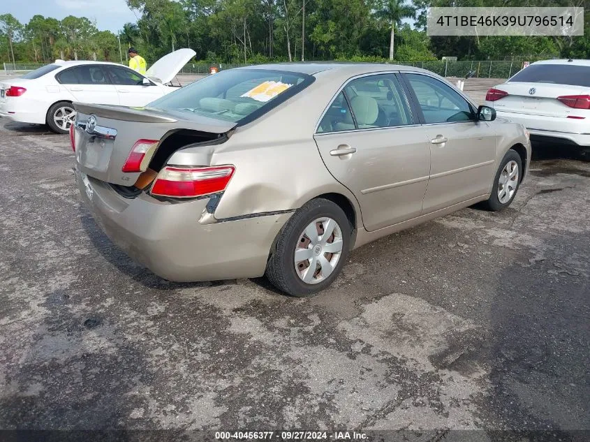 4T1BE46K39U796514 2009 Toyota Camry Le