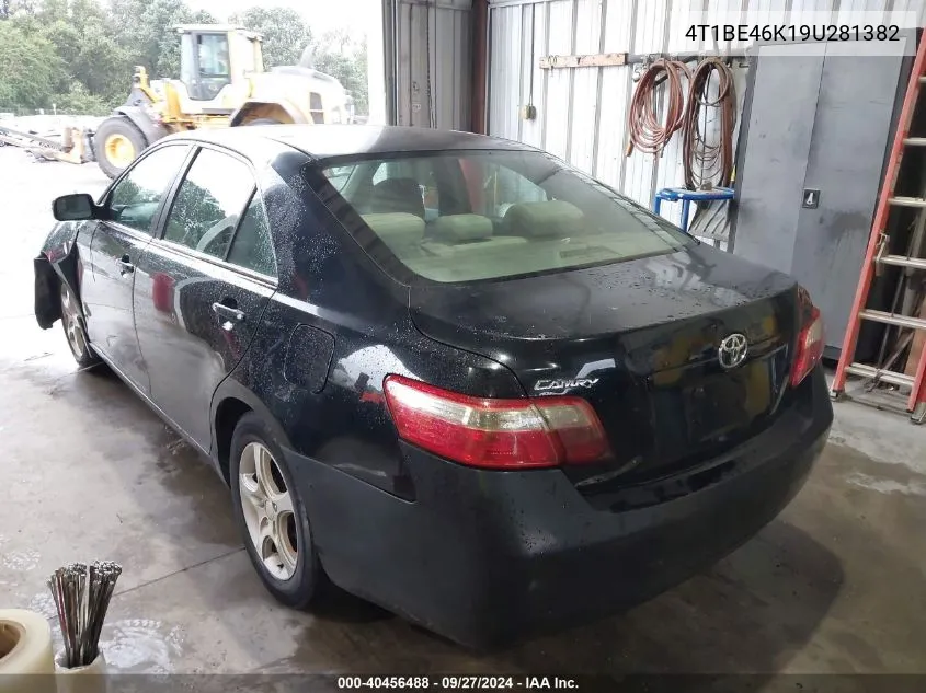 2009 Toyota Camry VIN: 4T1BE46K19U281382 Lot: 40456488